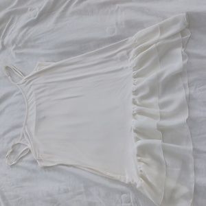 Dressy camisole with ruffles